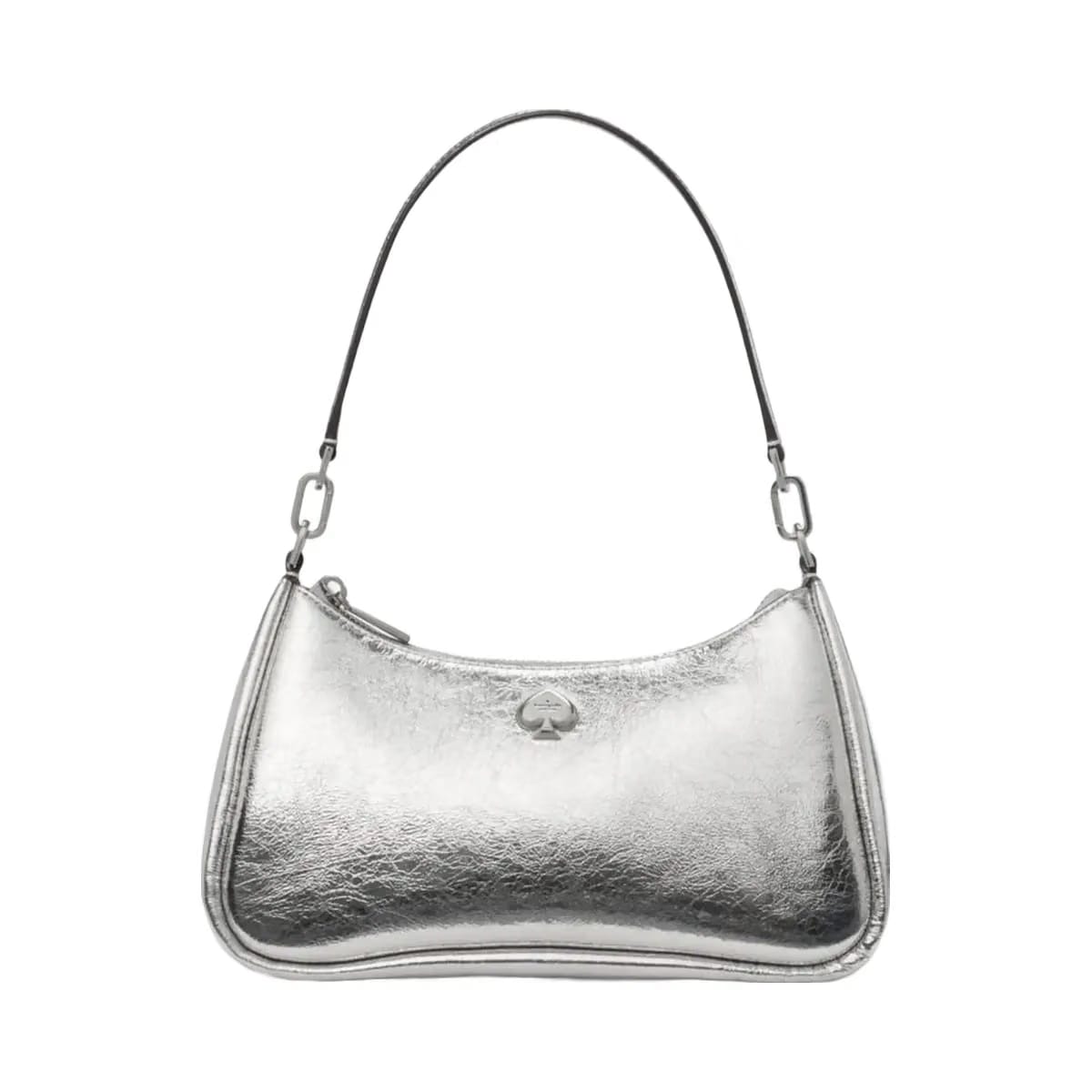 Kate Spade Kayla Small Convertible Shoulder Bag Silver