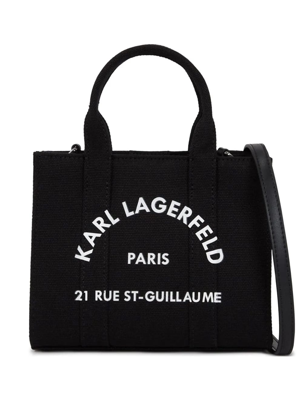 Rue St-Guillaume canvas tote bag
