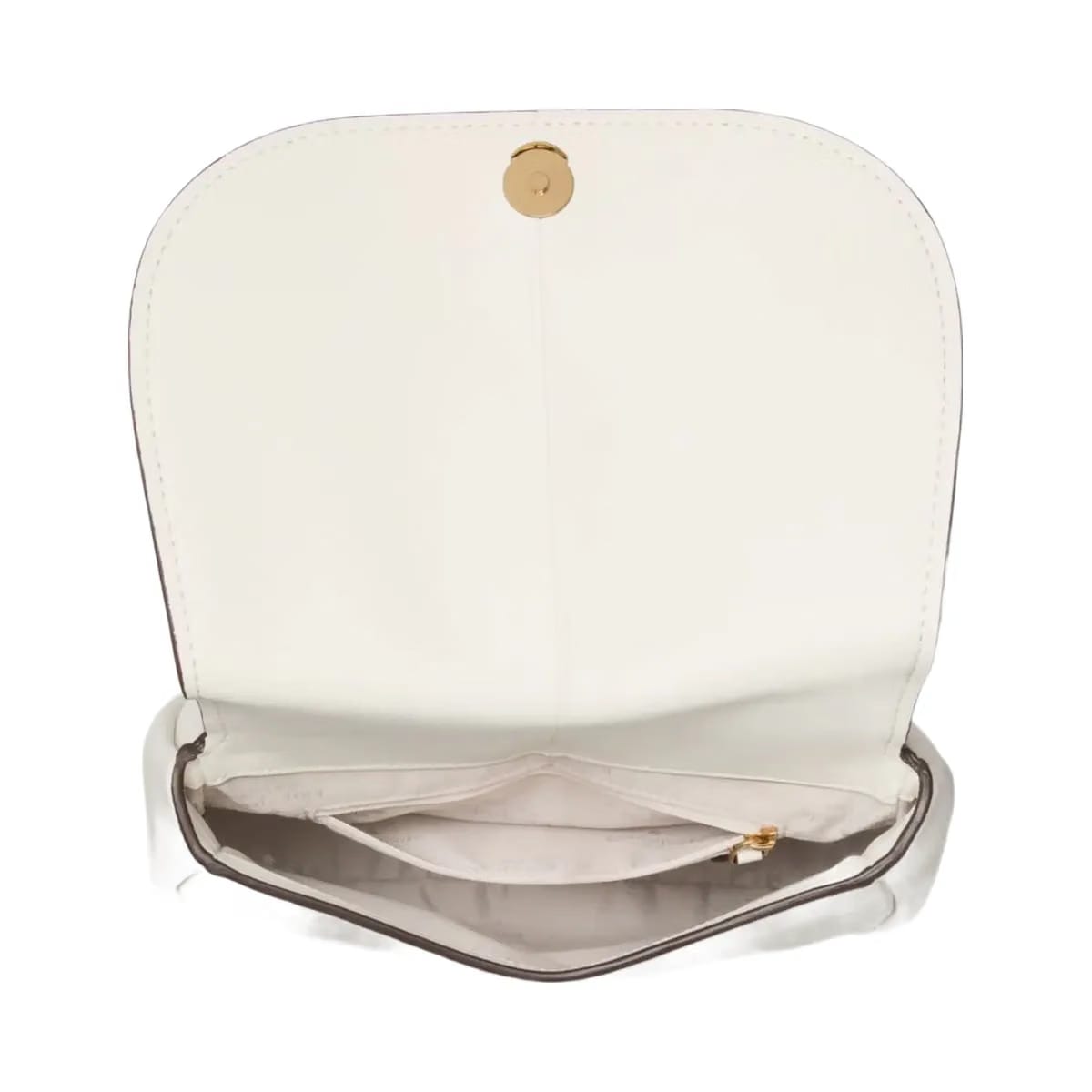 Kate Spade Kayla Pebbled Leather Saddle Bag Meringue
