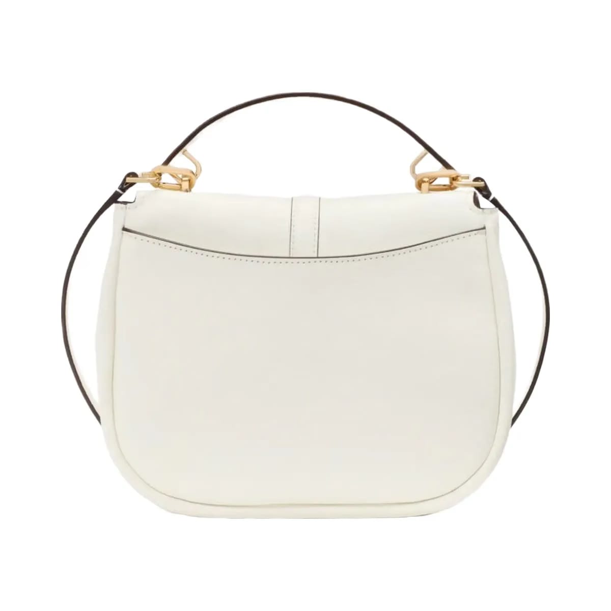 Kate Spade Kayla Pebbled Leather Saddle Bag Meringue