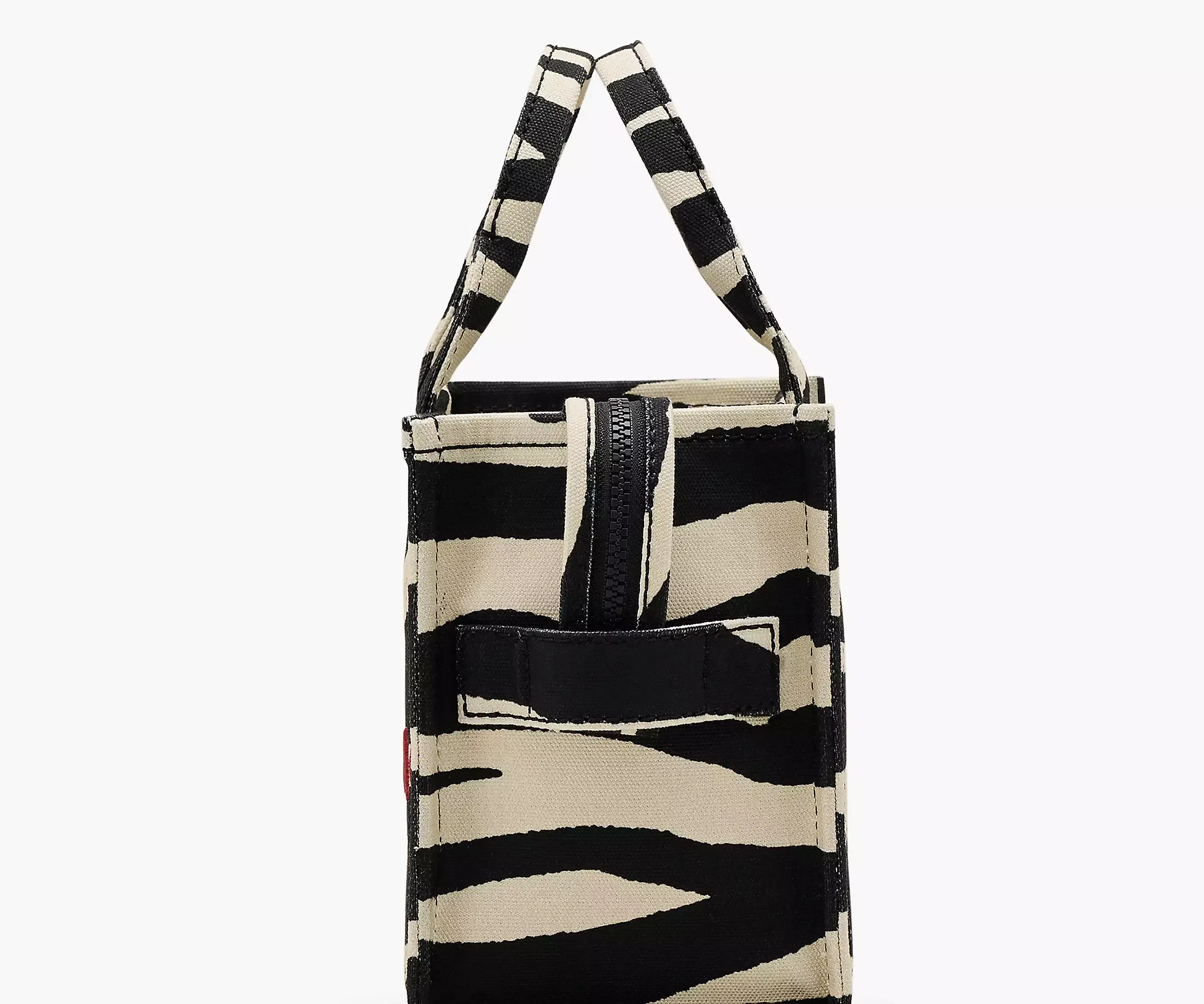 Marc Jacobs The Zebra Canvas Small Tote Bag 'Black/White'