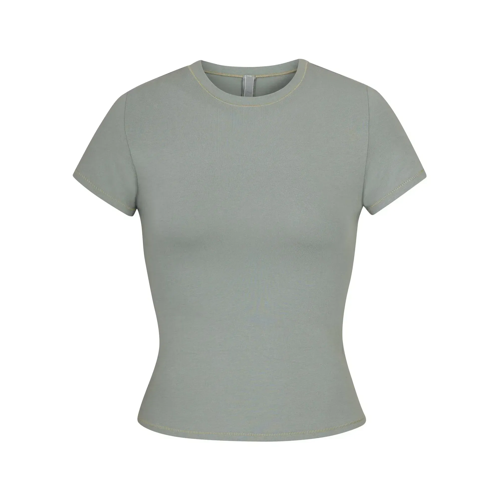 Skims Cotton Jersey T-shirt Mineral