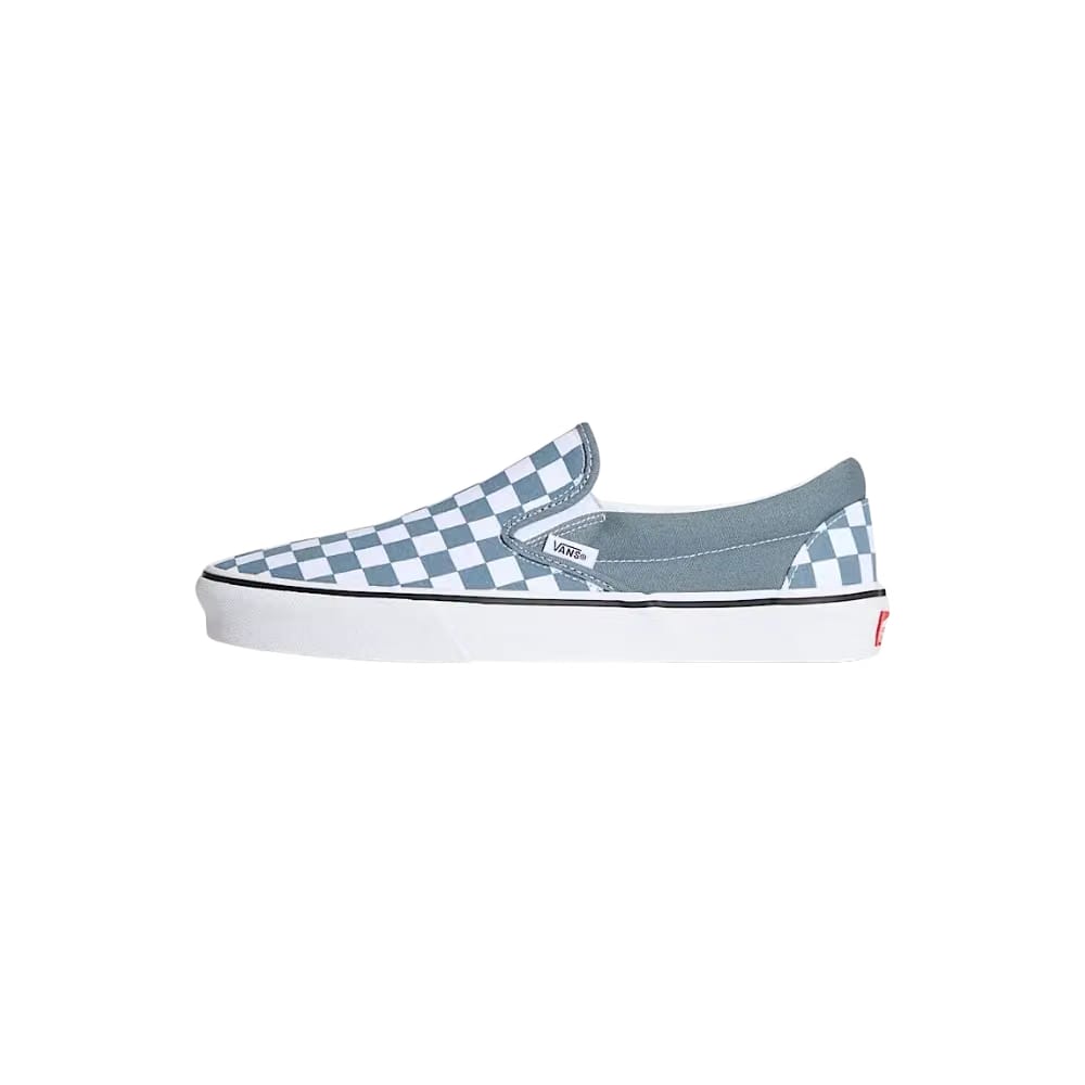 Vans Classic Slip-On Checkerboard Shoe Stormy Weather Blue