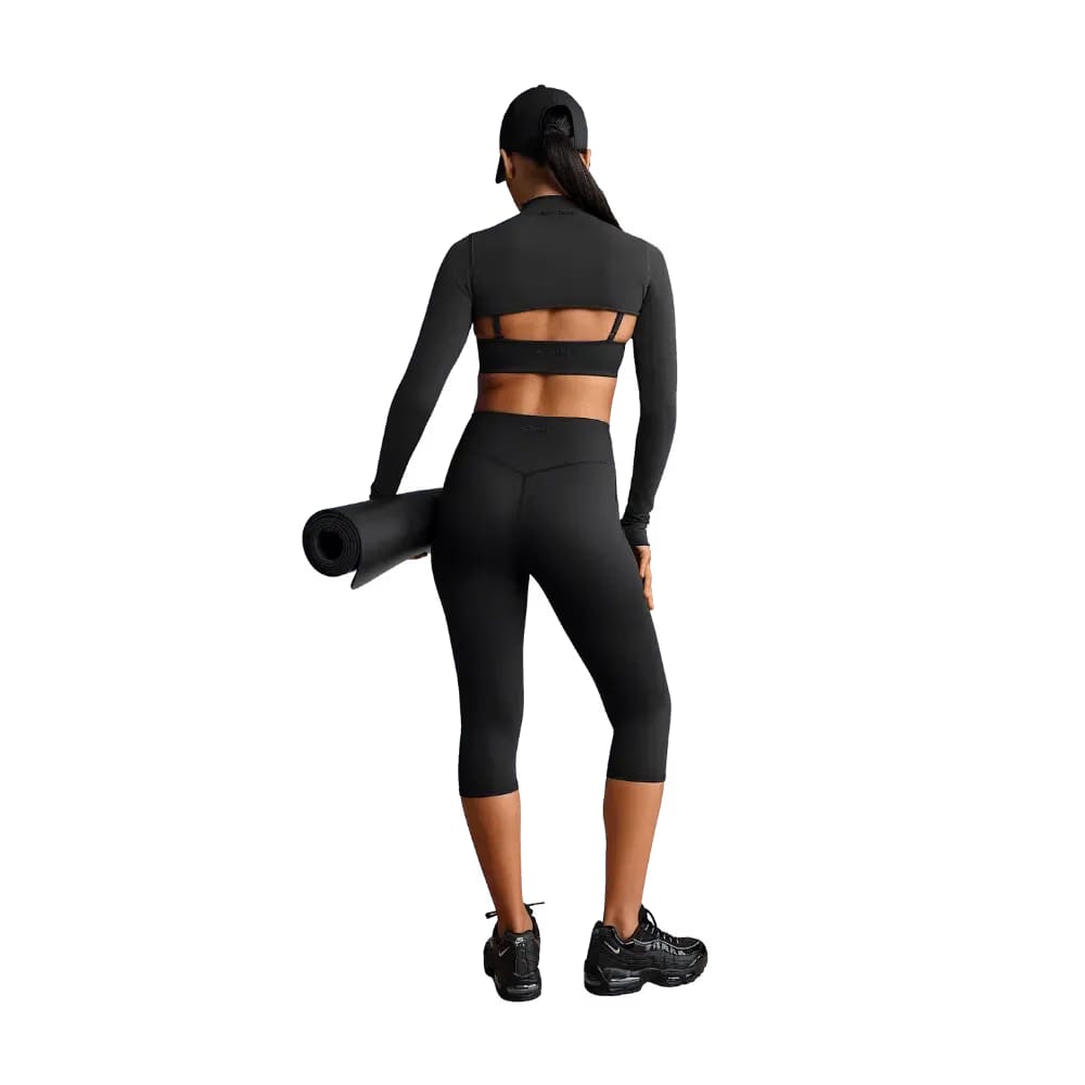 Nike X Skims Matte Women's Micro-Scoop Bra Obsidian