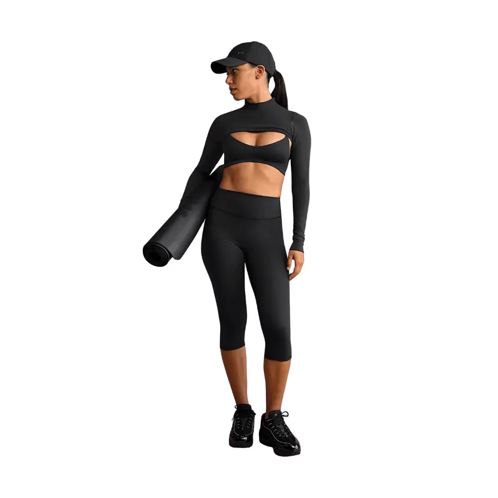 Nike X Skims Matte Women's Micro-Scoop Bra Obsidian