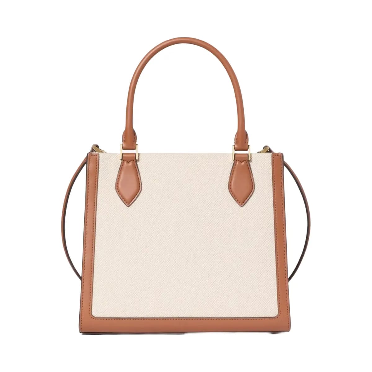Kate Spade Ellie Canvas Small Tote Warm Gingerbread Multi