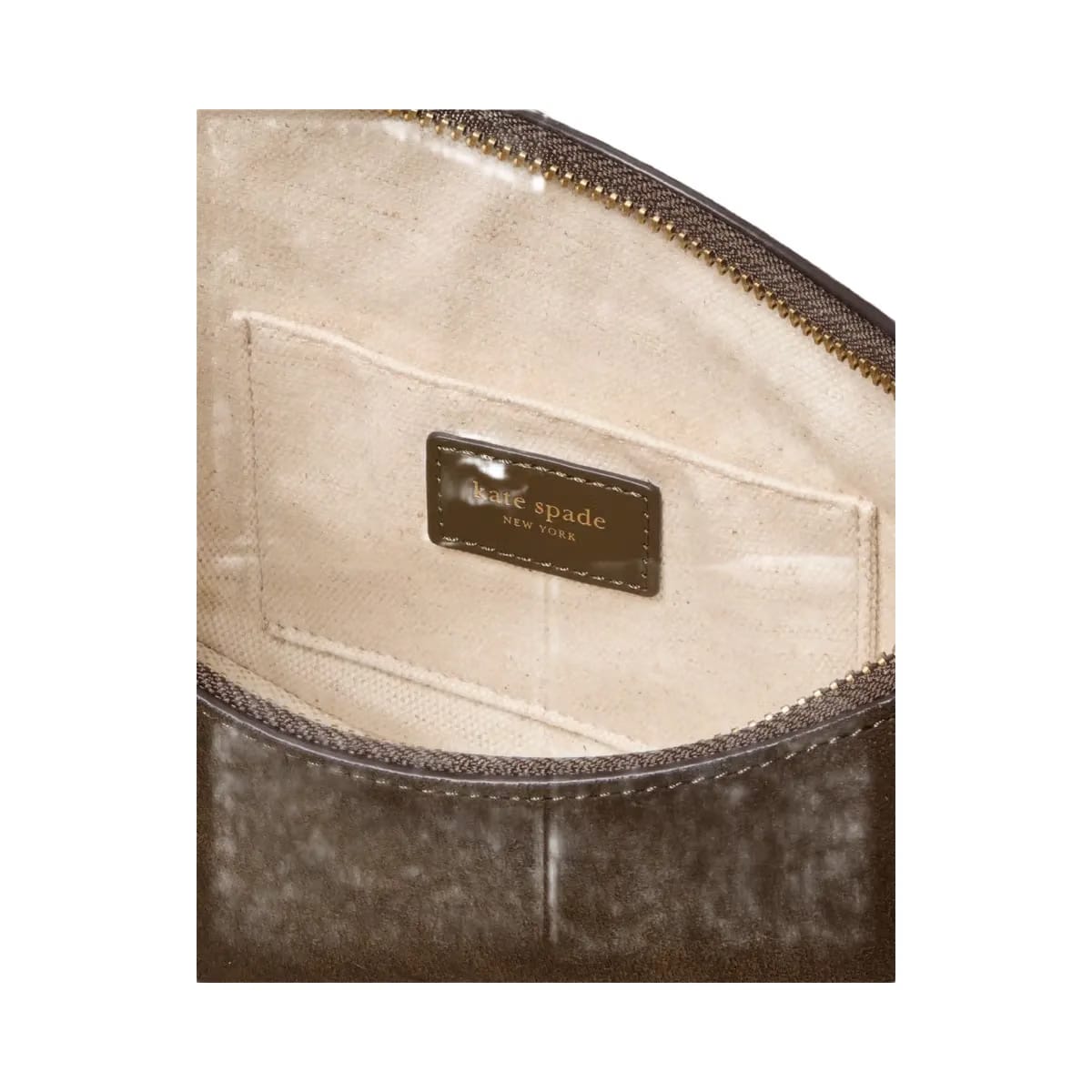 Kate Spade Duo Suede Crossbody Burnt Sage