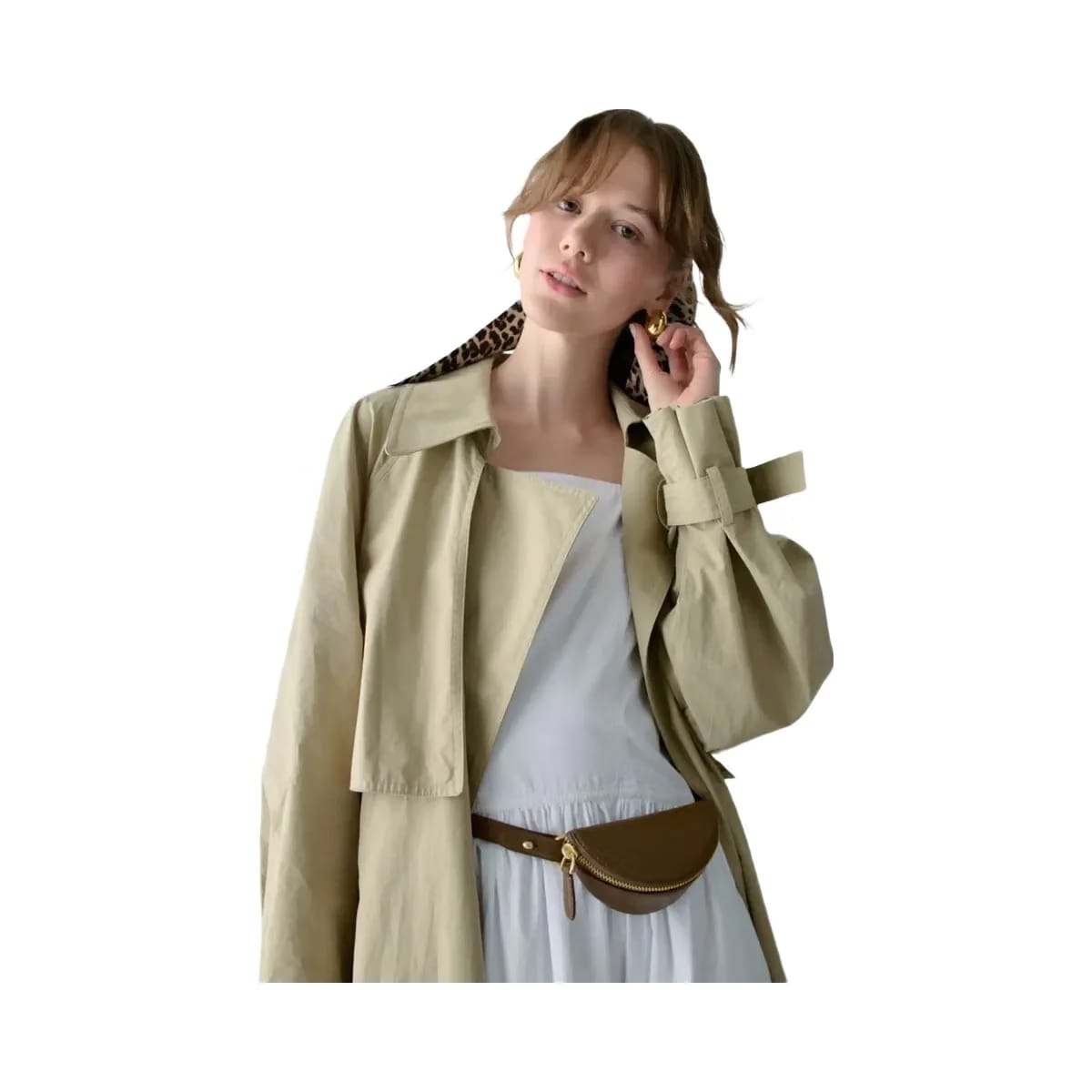 Kate Spade Duo Suede Crossbody Burnt Sage