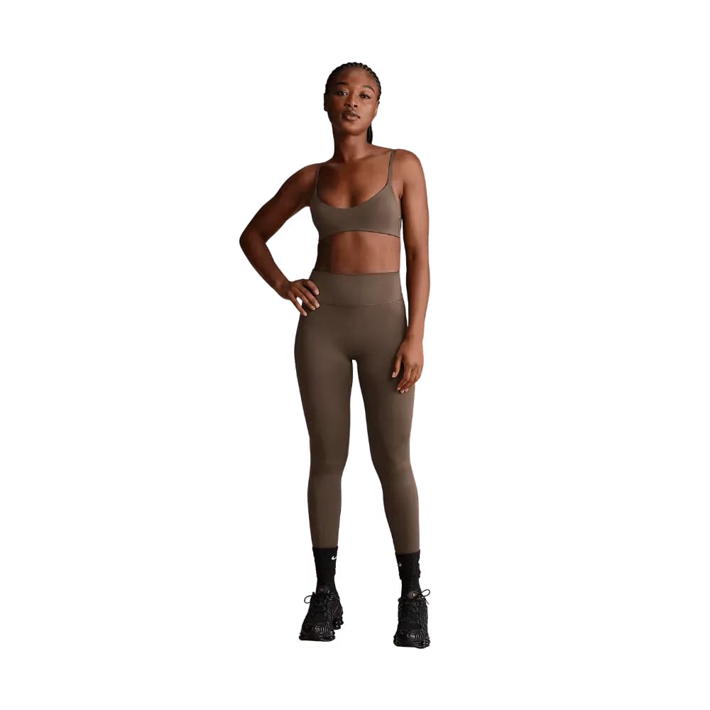 Nike X Skims Matte Women's Micro-Scoop Bra Dark Sepia