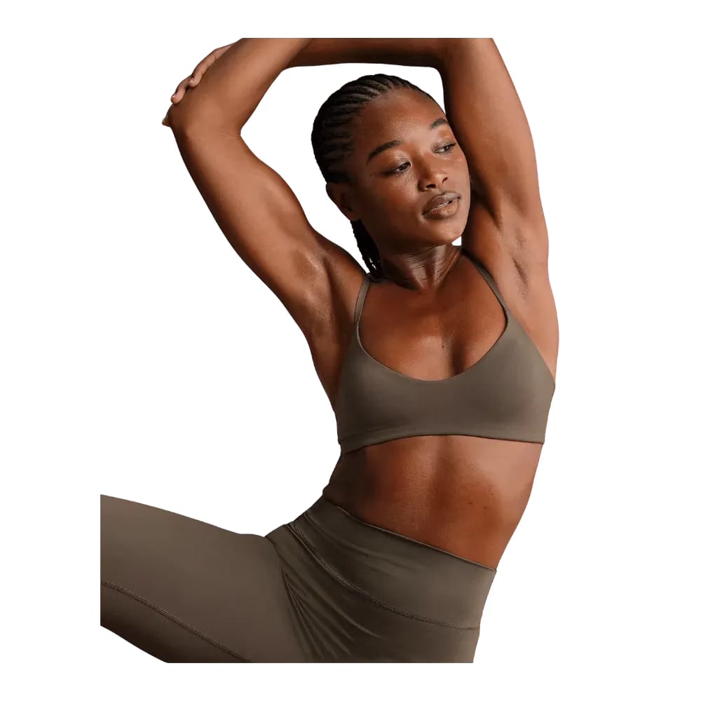 Nike X Skims Matte Women's Micro-Scoop Bra Dark Sepia