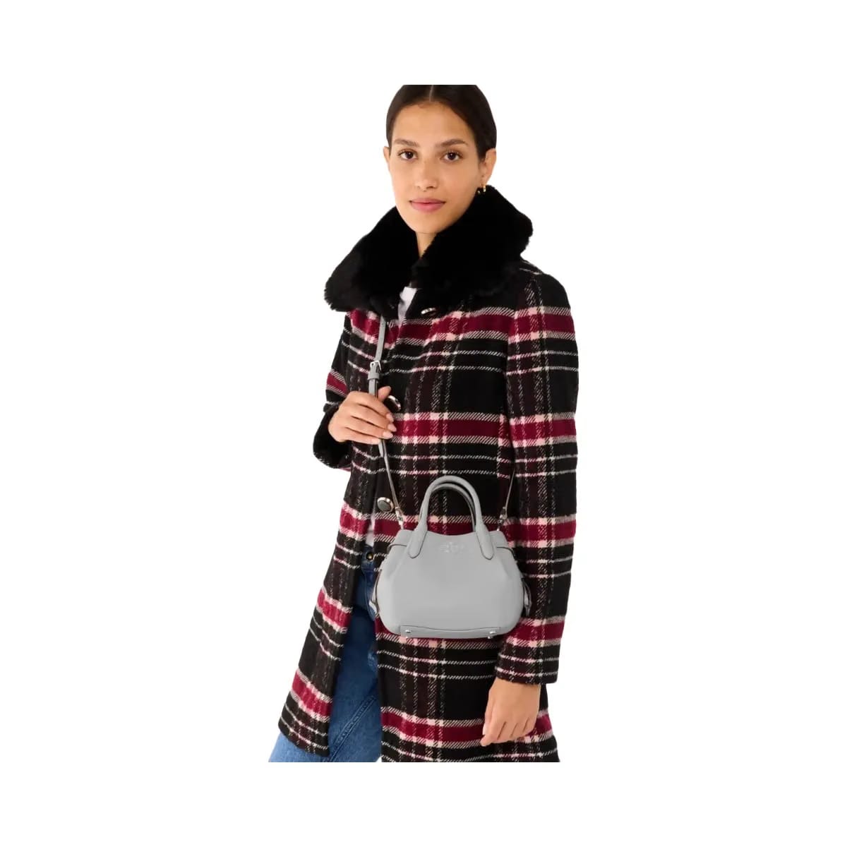 Kate Spade Dumpling Mini Satchel Mountain Grey