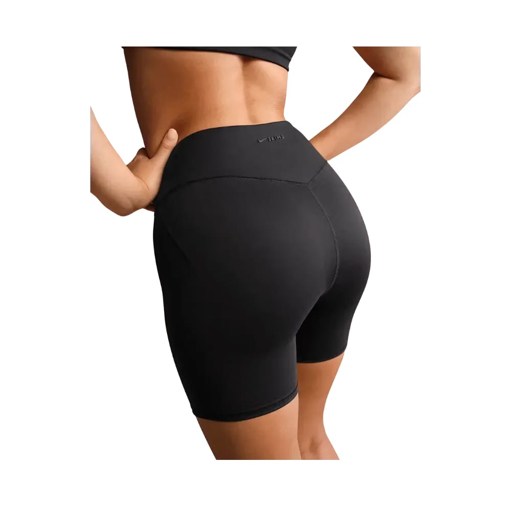 Nike X Skims Matte Women's High-Waisted 5" Biker Shorts Obsidian