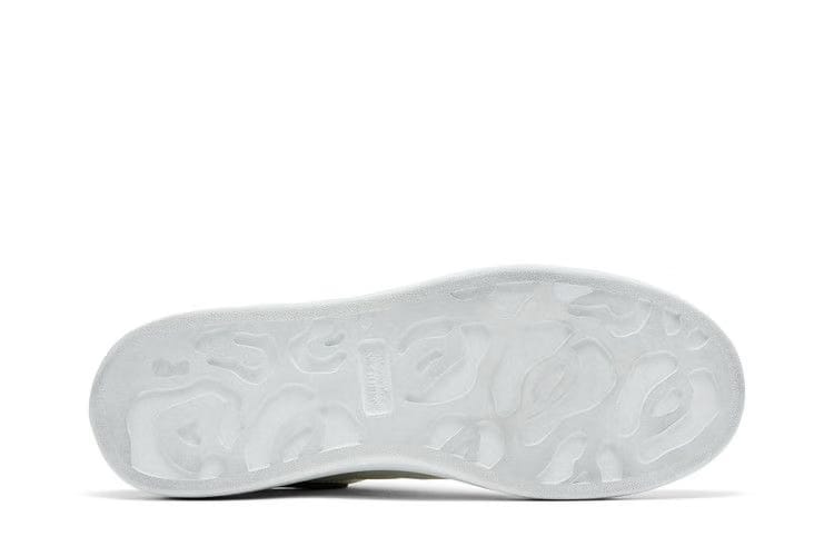 Alexander McQueen Oversized Sneaker White Khaki Crocodile