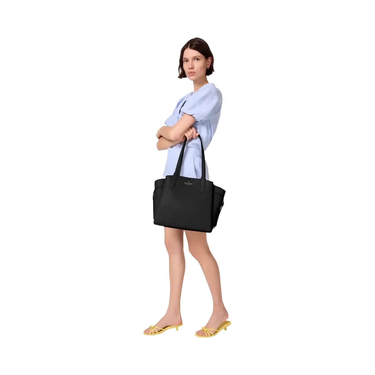 Kate Spade Dumpling Medium Tote Black