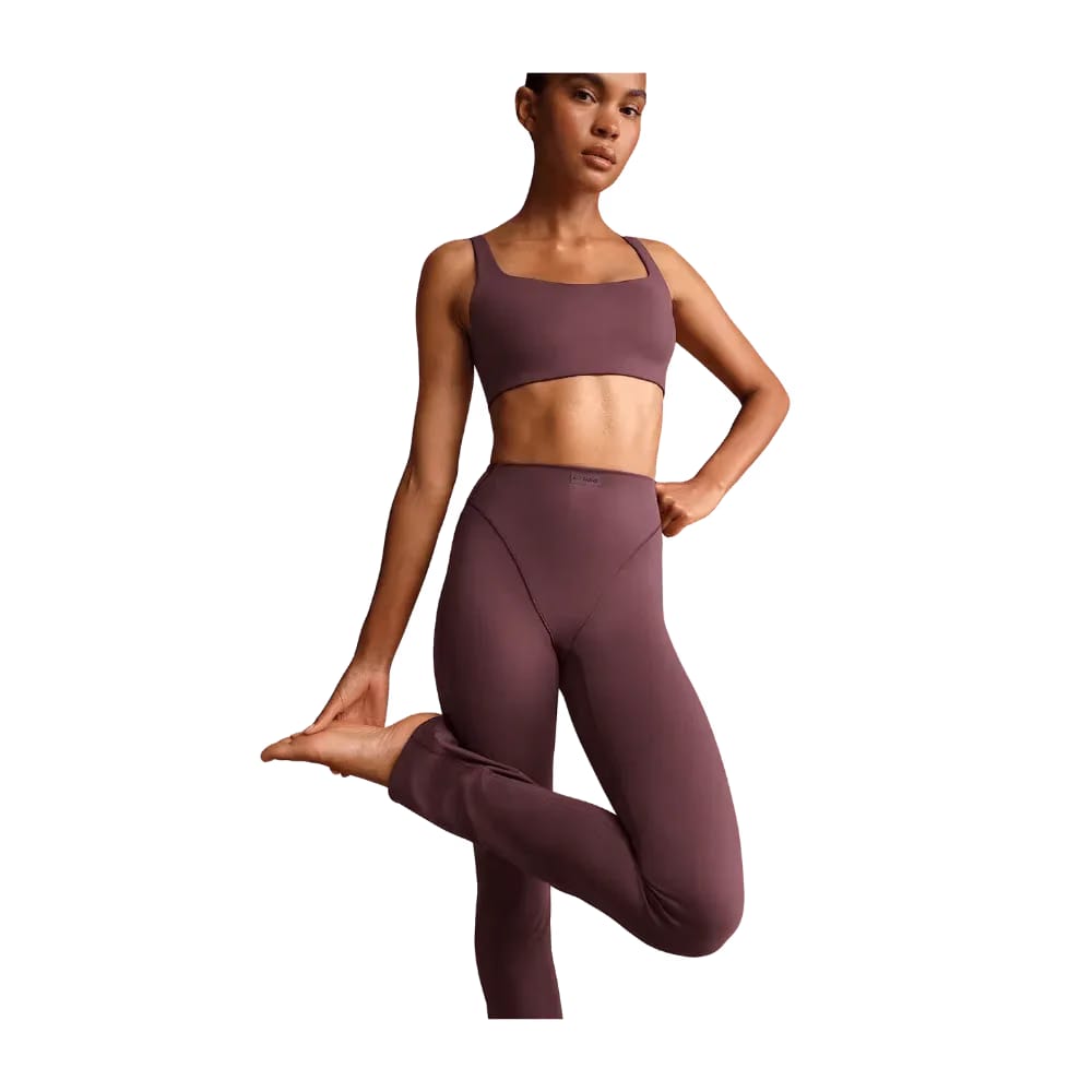 Nike X Skims Matte Women's High-Waisted V-Panel Straight Leggings CURRANT