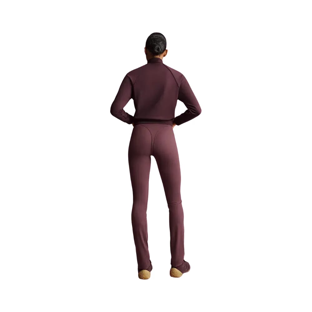 Nike X Skims Matte Women's High-Waisted V-Panel Straight Leggings CURRANT