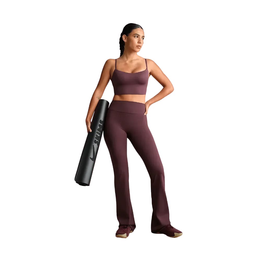 Nike X Skims Matte Women's High-Waisted Slim Flared Leggings CURRANT