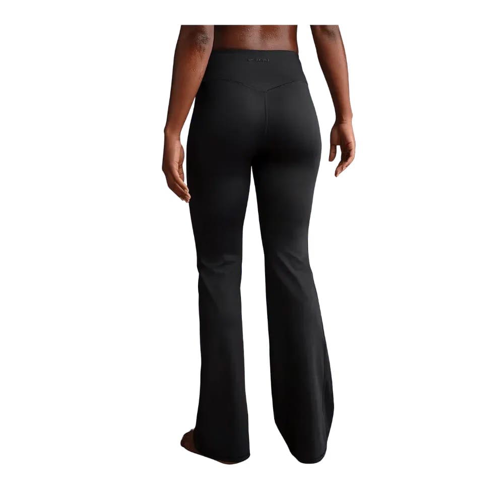 Nike X Skims Matte Women's High-Waisted Slim Flared Leggings Obsidian