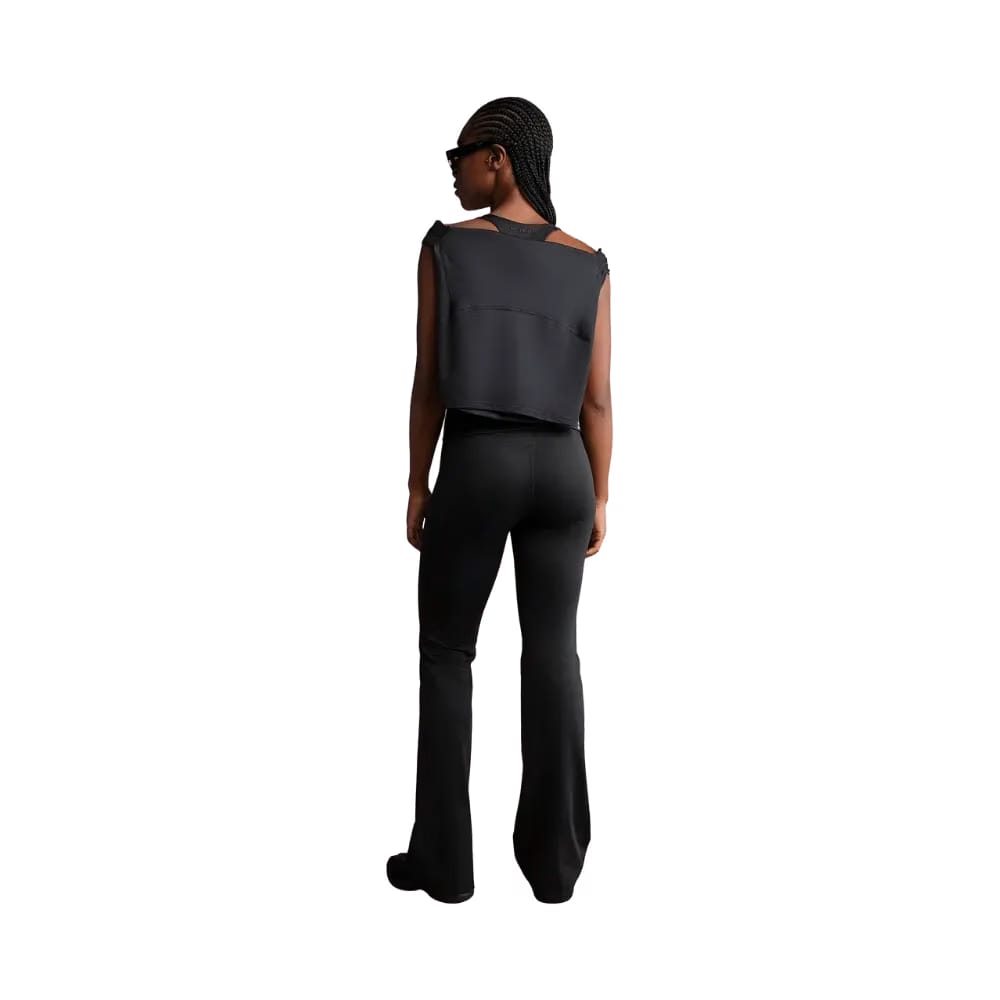 Nike X Skims Matte Women's High-Waisted Slim Flared Leggings Obsidian