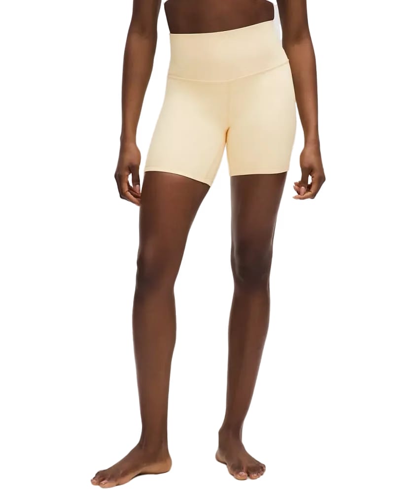 Lululemon Align High-Rise Short 6" Butter Cream