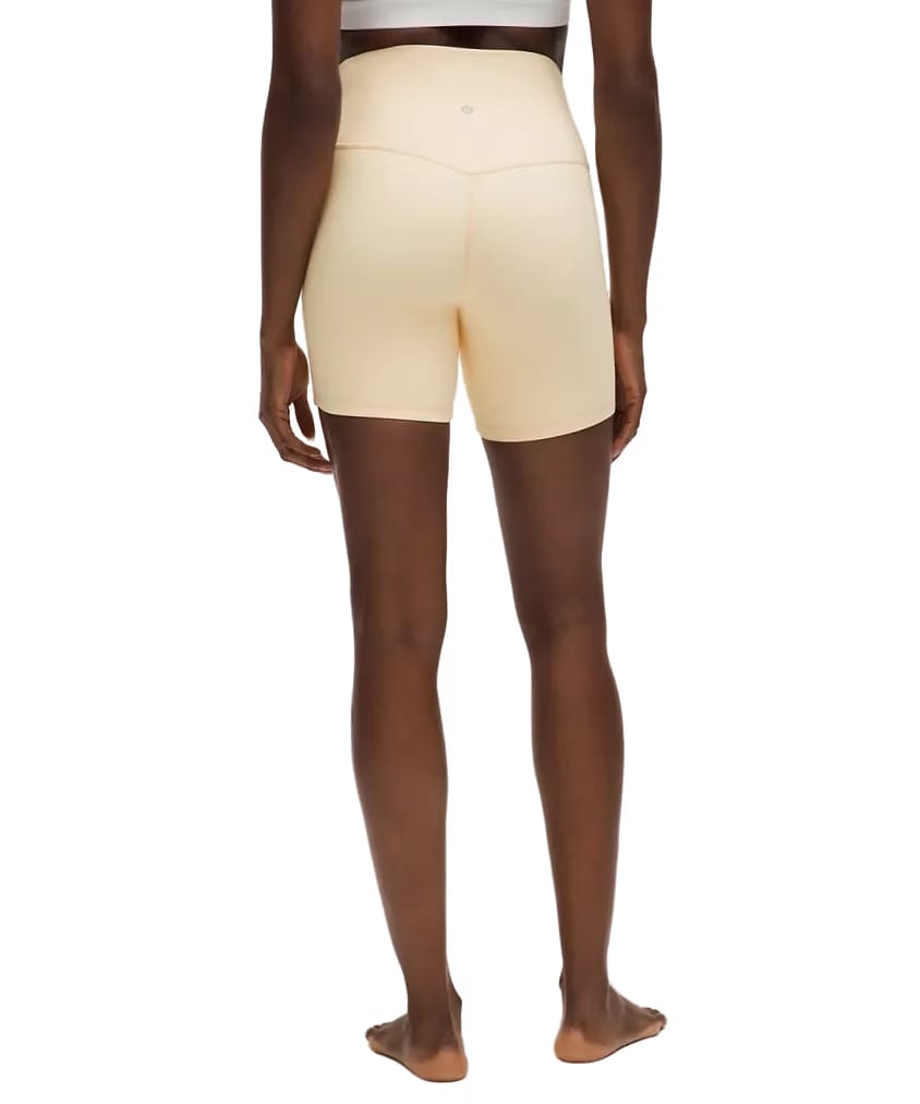 Lululemon Align High-Rise Short 6" Butter Cream