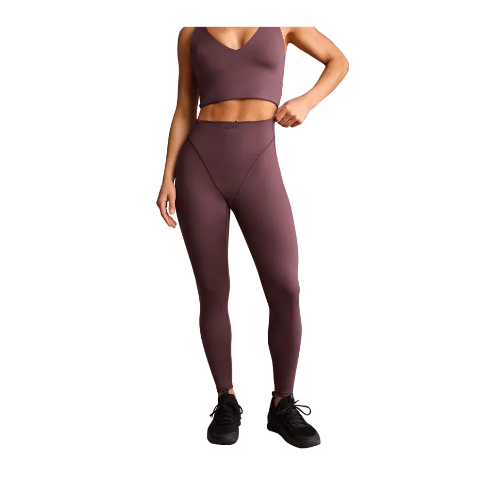 Nike X Skims Matte Women's High-Waisted V-Line 26" Leggings CURRANT