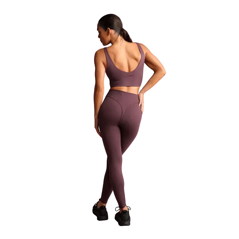 Nike X Skims Matte Women's High-Waisted V-Line 26" Leggings CURRANT