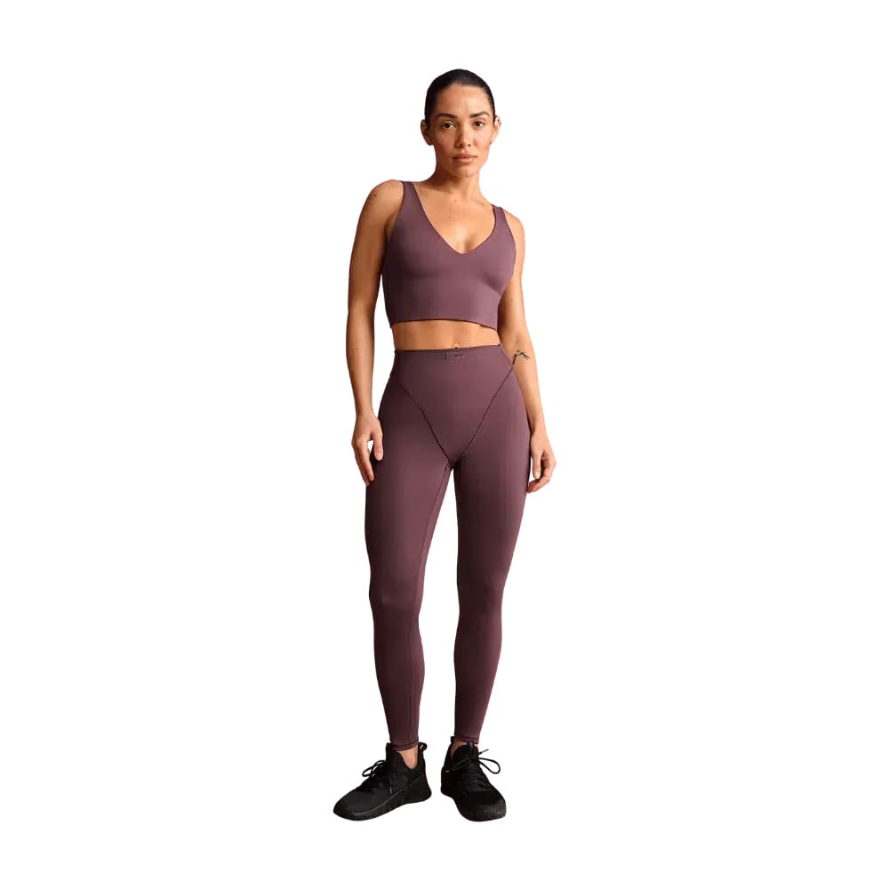 Nike X Skims Matte Women's High-Waisted V-Line 26" Leggings CURRANT