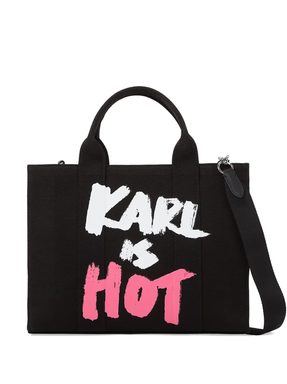 medium Karl Is Hot tote bag