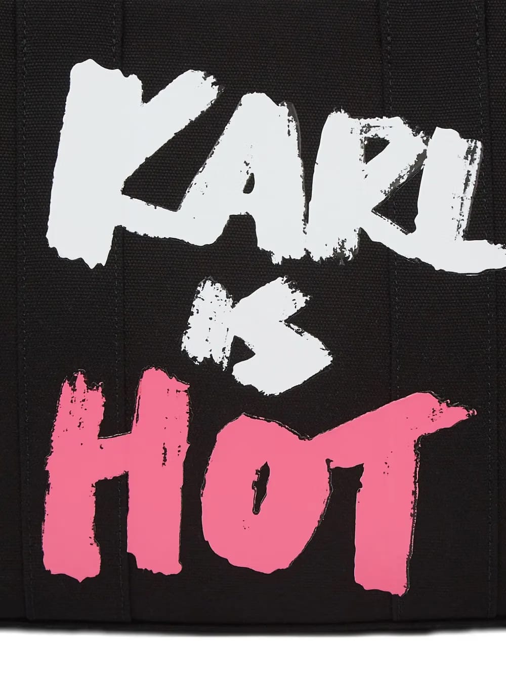 medium Karl Is Hot tote bag