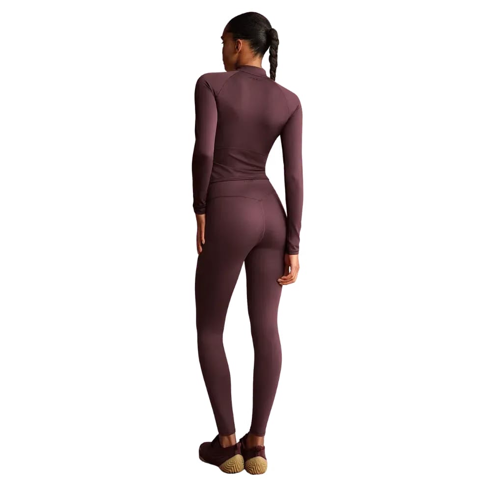 Nike X Skims Matte Women's Mock-Neck Full-Zip Jacket CURRANT