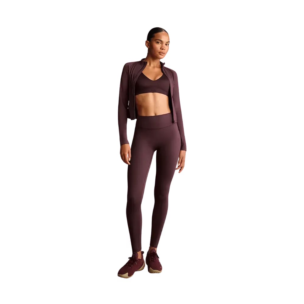 Nike X Skims Matte Women's Mock-Neck Full-Zip Jacket CURRANT