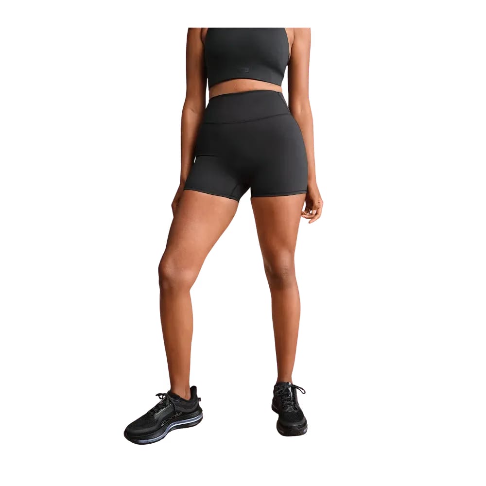 Nike X Skims Matte Women's High-Waisted 3" Boyshorts Obsidian