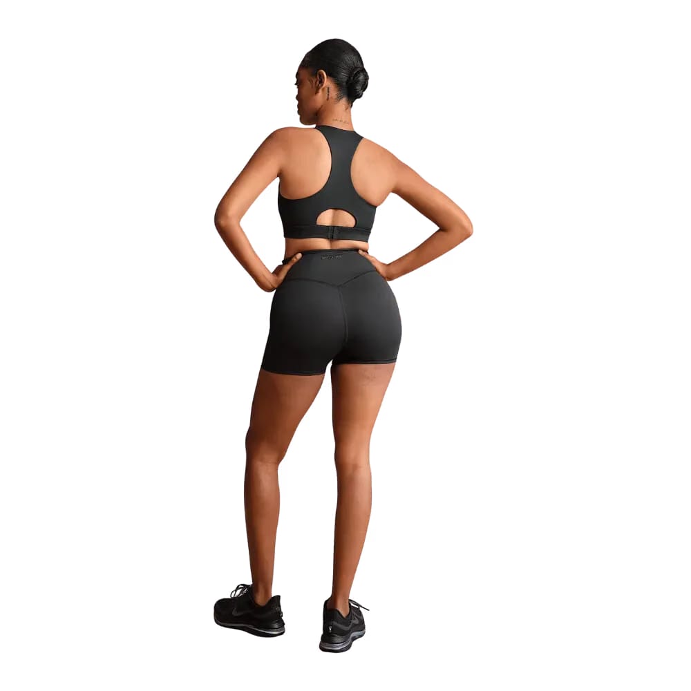 Nike X Skims Matte Women's High-Waisted 3" Boyshorts Obsidian