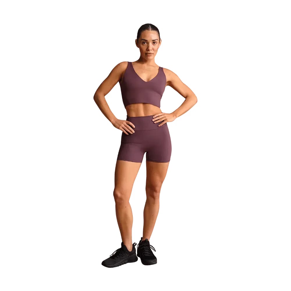 Nike X Skims Matte Women's High-Waisted 3" Boyshorts CURRANT
