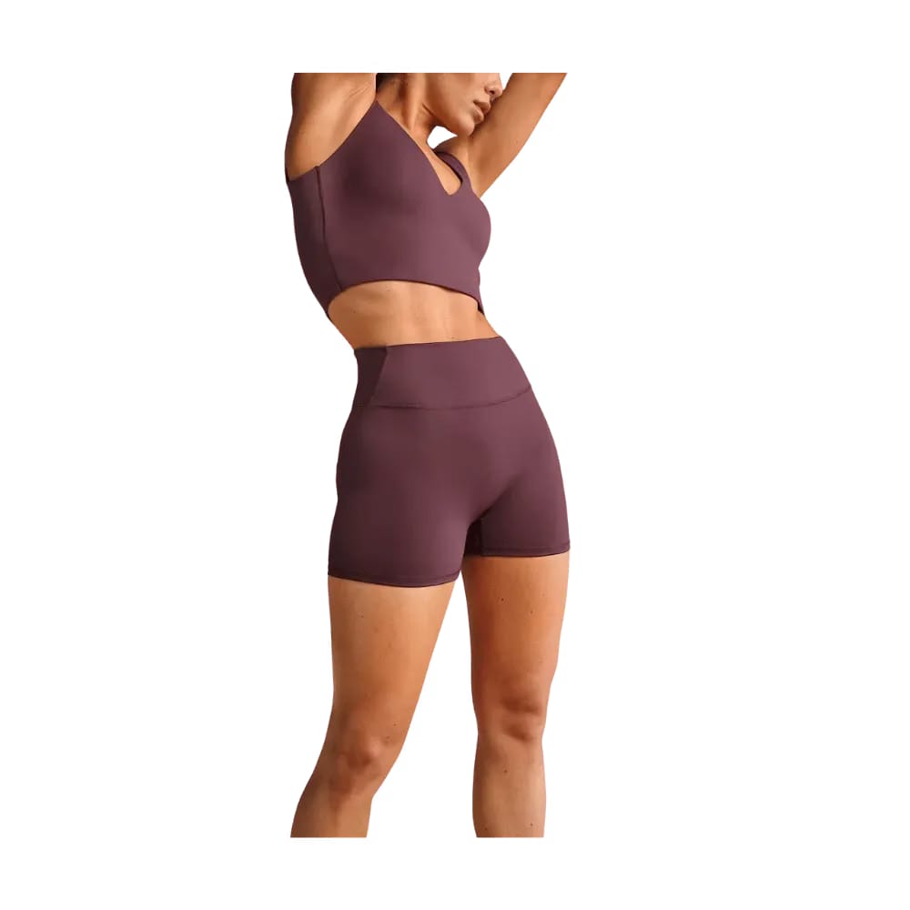 Nike X Skims Matte Women's High-Waisted 3" Boyshorts CURRANT