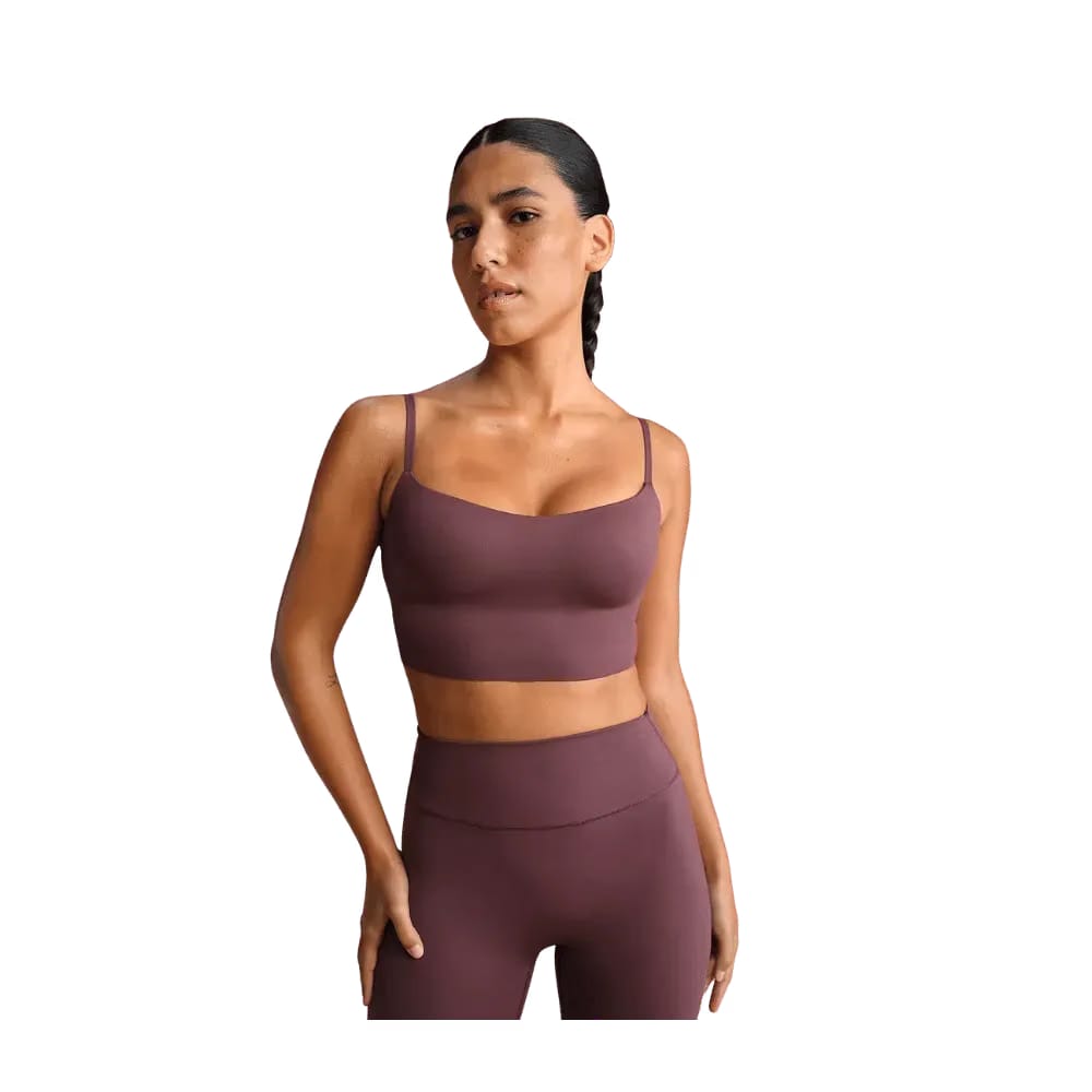 Nike X Skims Matte Women's Cami Longline Bra CURRANT