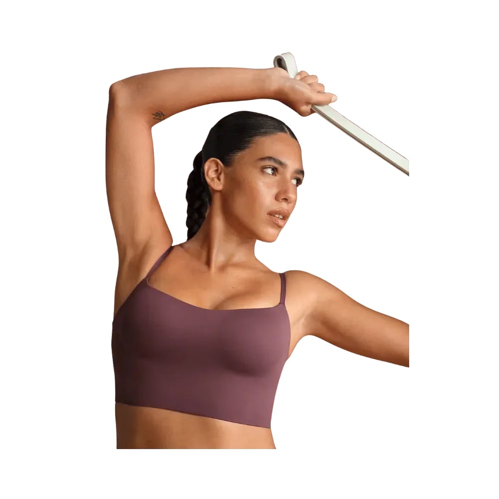 Nike X Skims Matte Women's Cami Longline Bra CURRANT