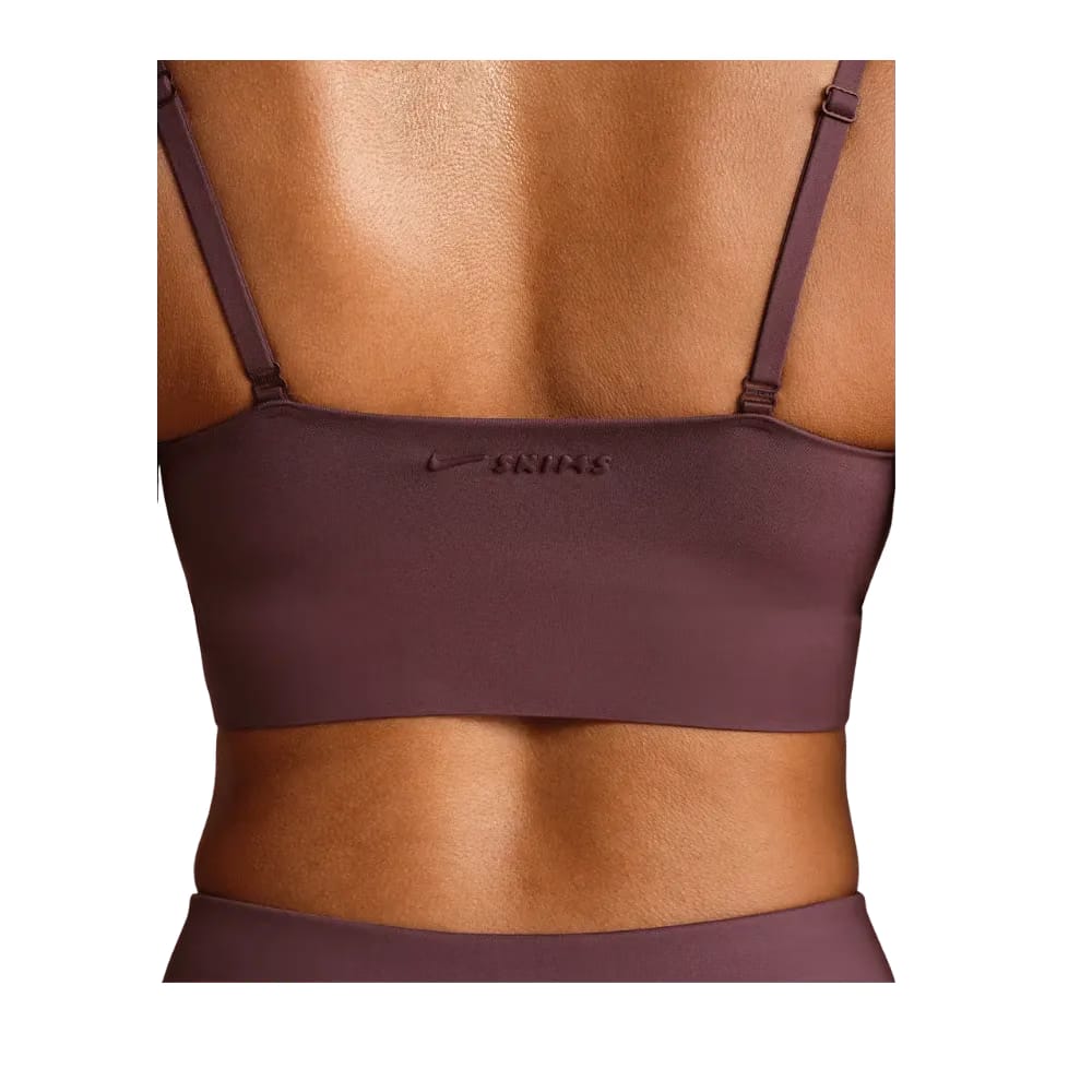 Nike X Skims Matte Women's Cami Longline Bra CURRANT