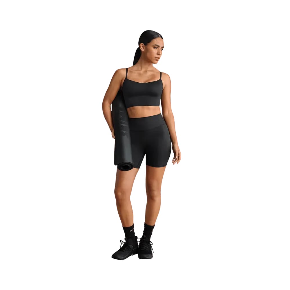 Nike X Skims Matte Women's Cami Longline Bra Obsidian