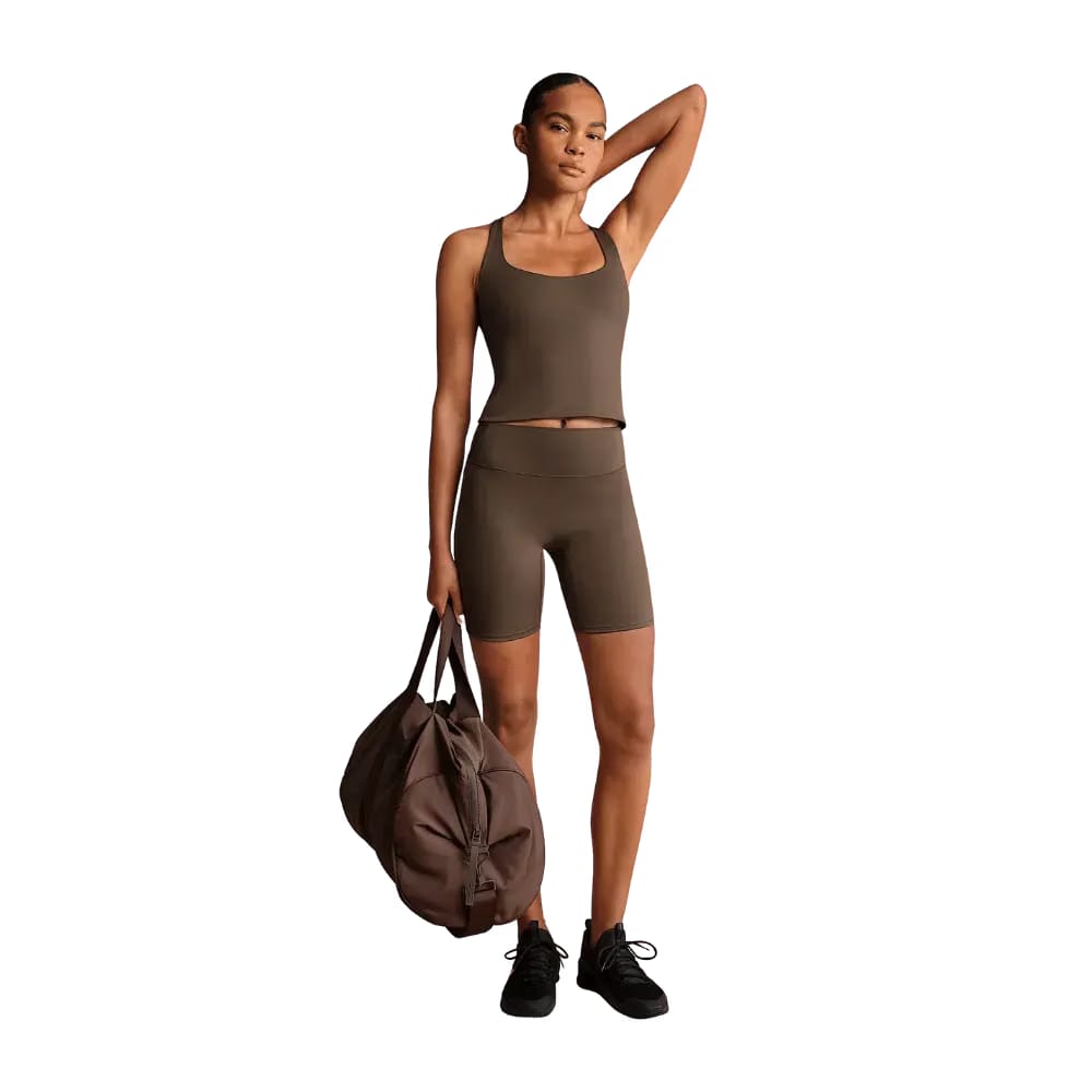 Nike X Skims Matte Women's Racerback Tank Top Dark Sepia