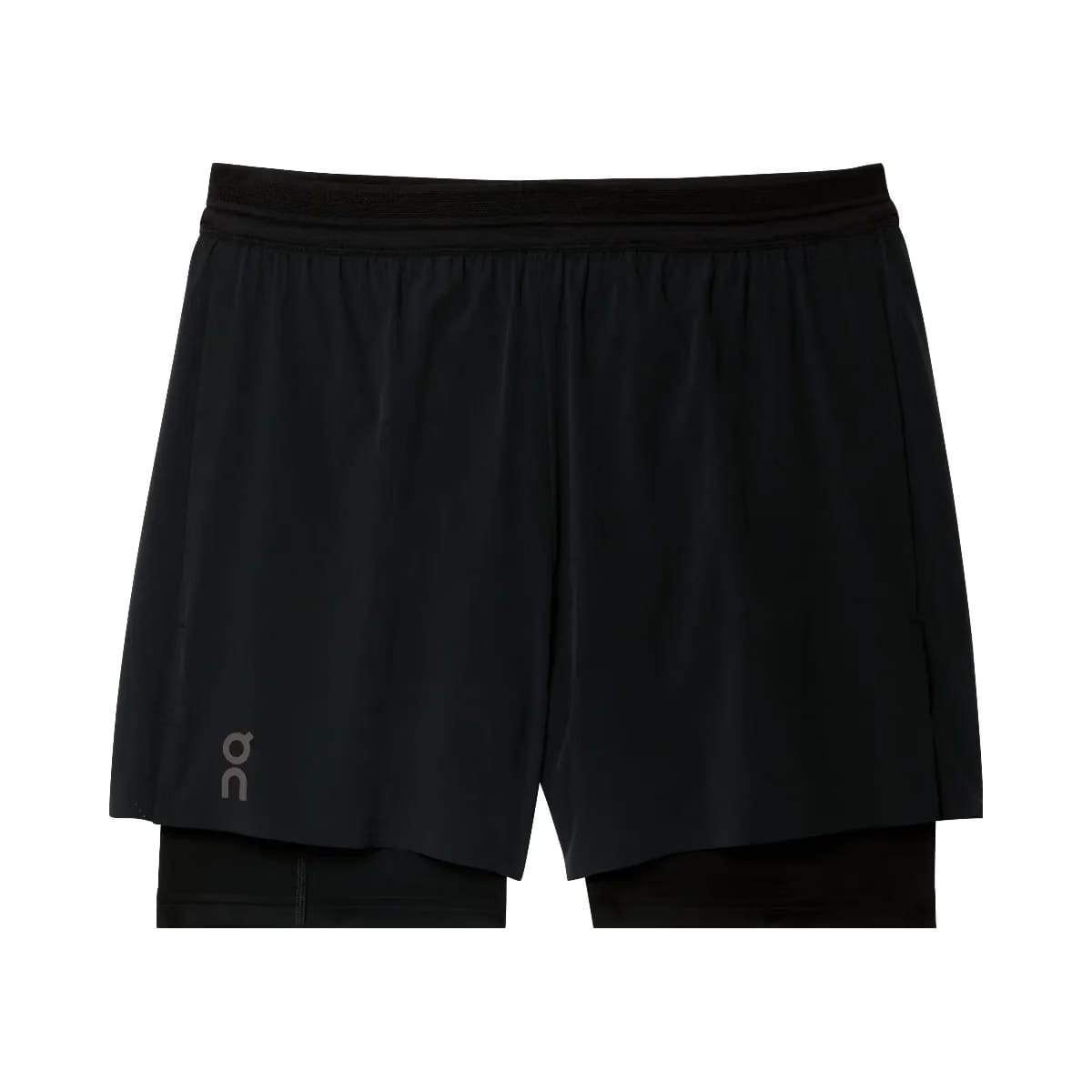 On 5" Performance 2/1 Shorts Black