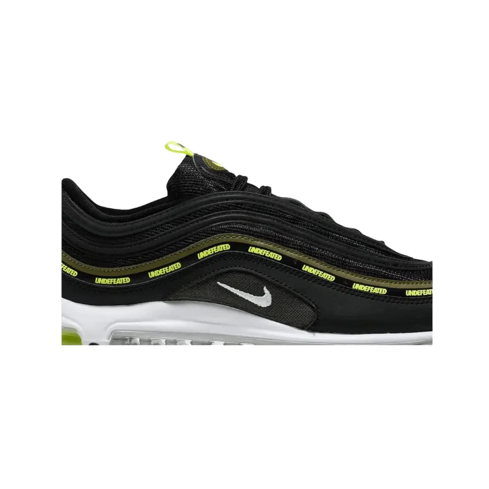 Undefeated x Nike Air Max 97 'Black Volt'