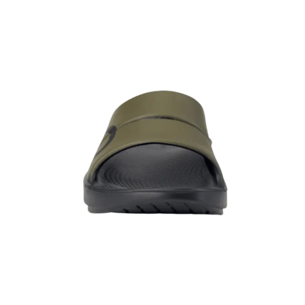 Oofos OOahh Sport Slide Sandal Tactical Green