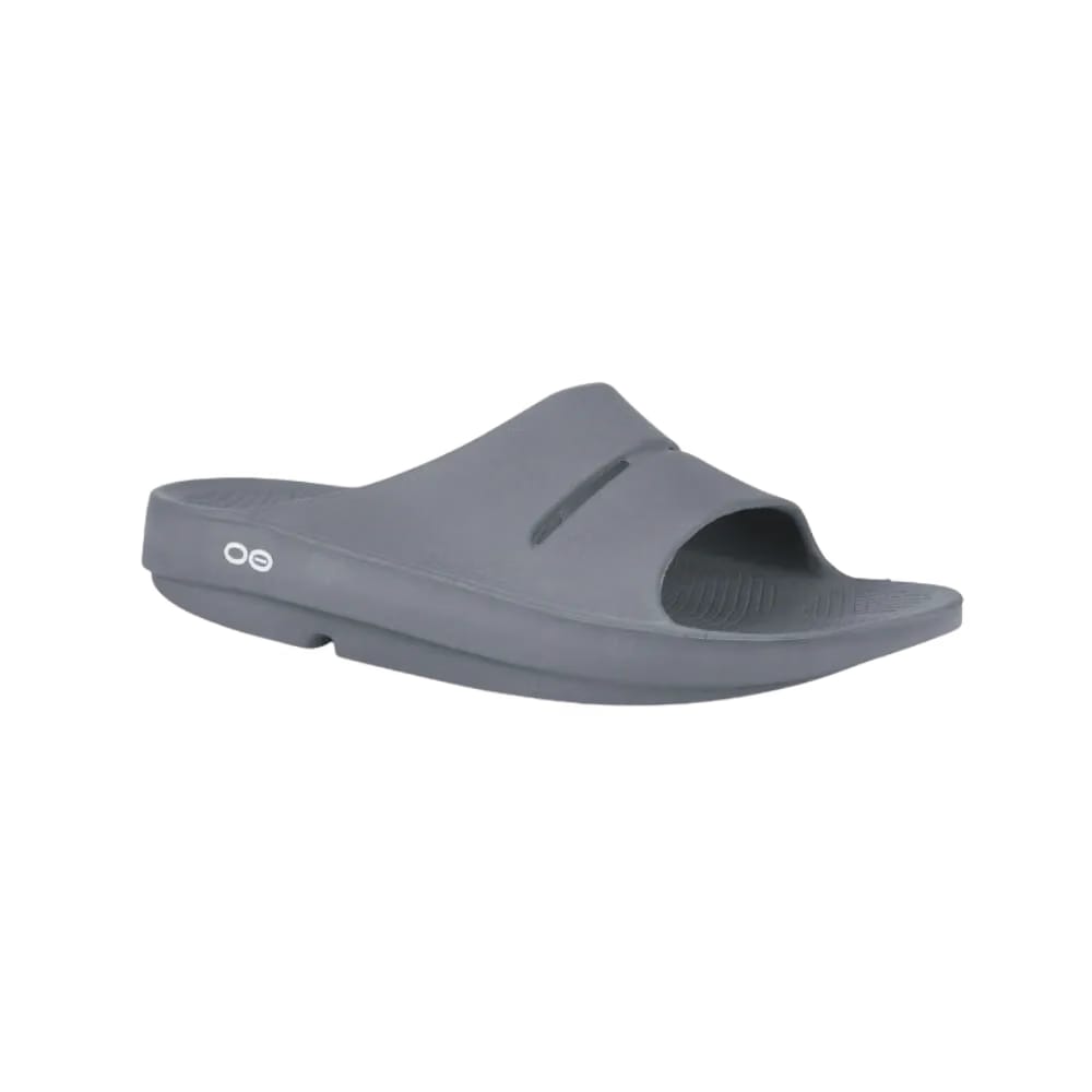 Oofos OOahh Slide Sandal Slate