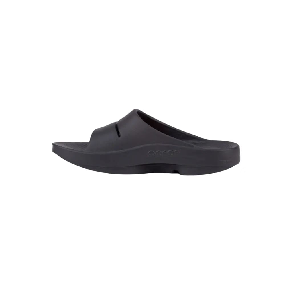 Oofos OOahh Slide Sandal Black