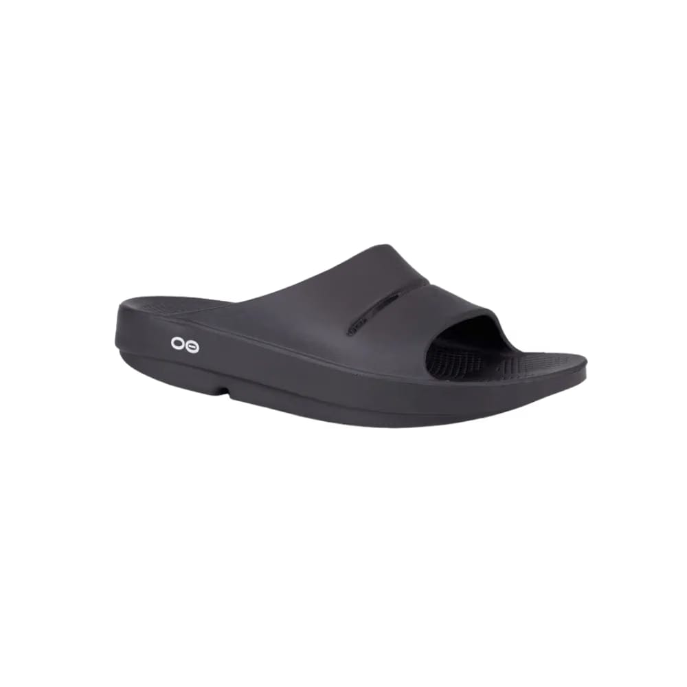 Oofos OOahh Slide Sandal Black