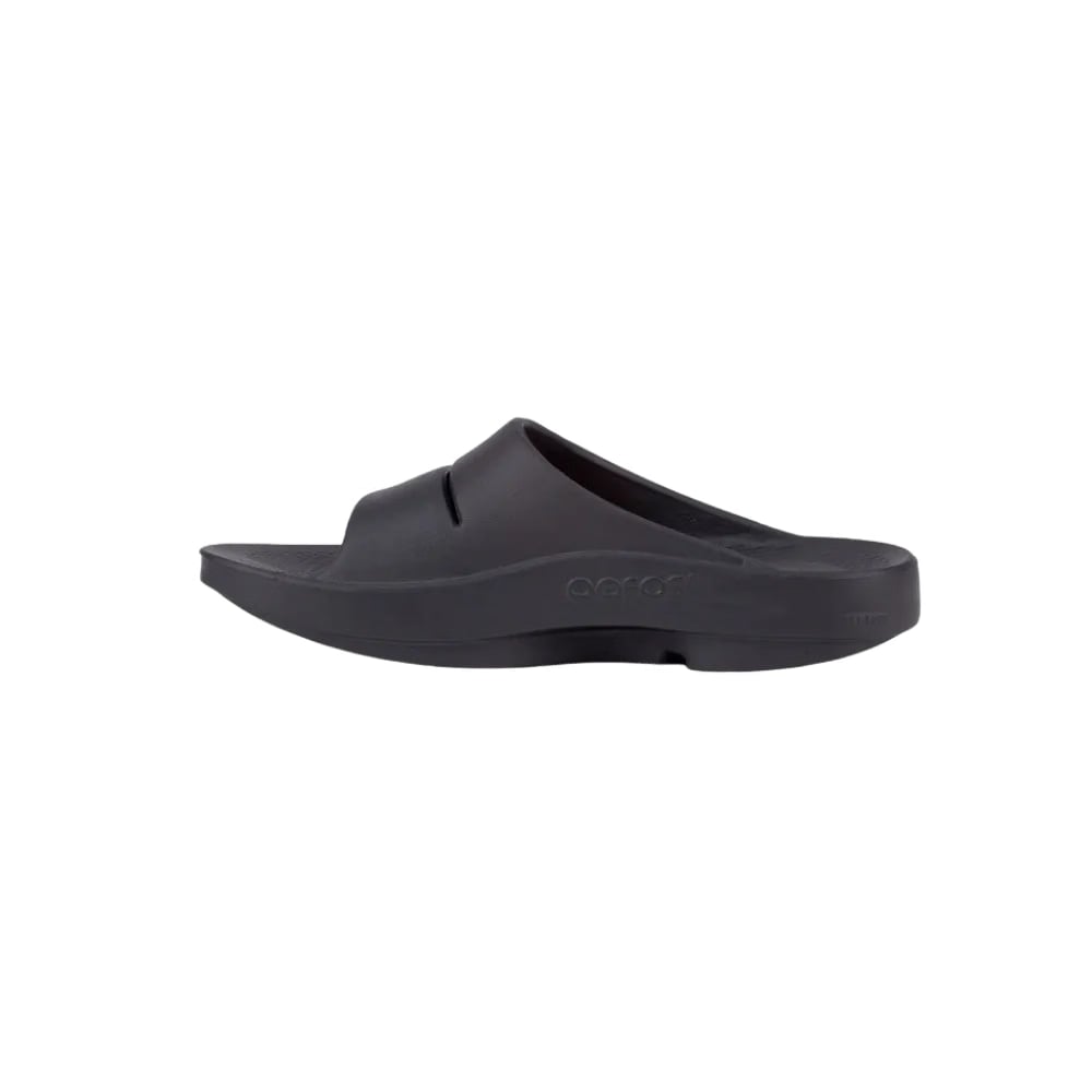 Oofos OOahh Slide Sandal Black