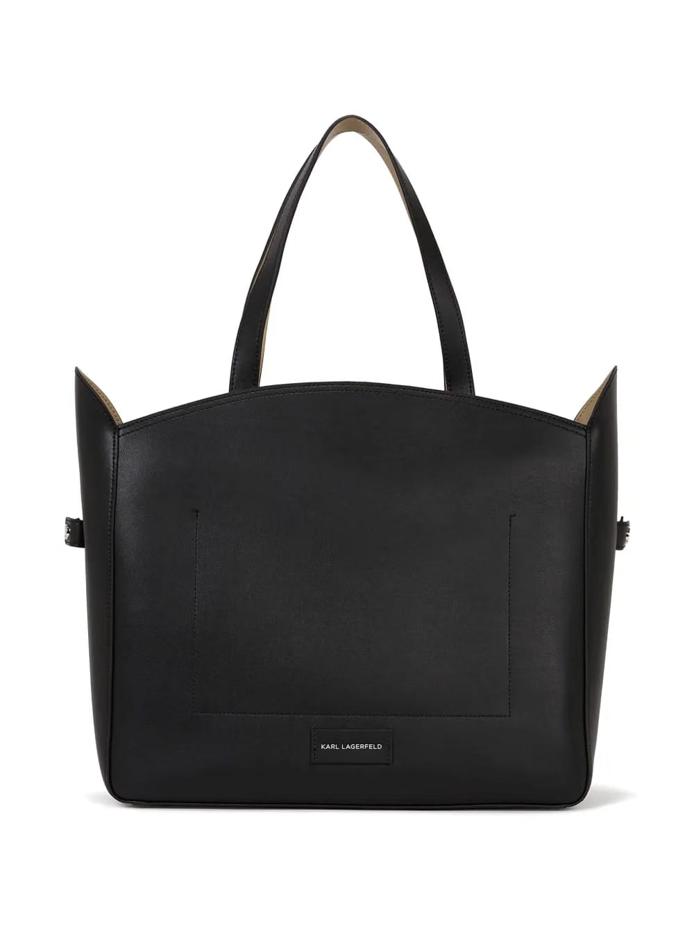 K/Circle perforated-design tote bag