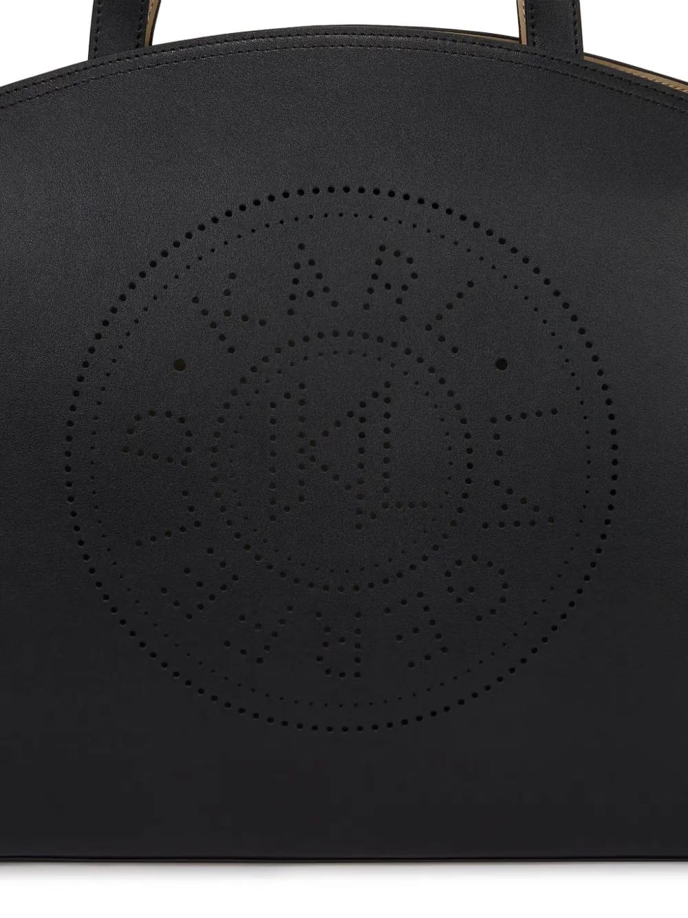 K/Circle perforated-design tote bag